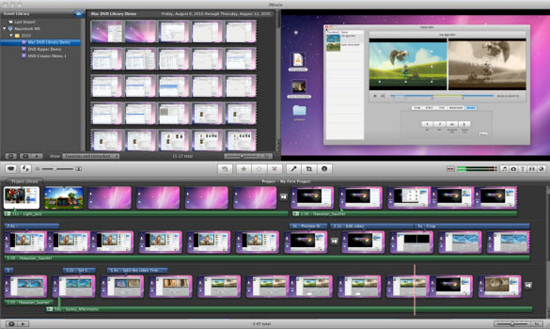 mac dvd imovie